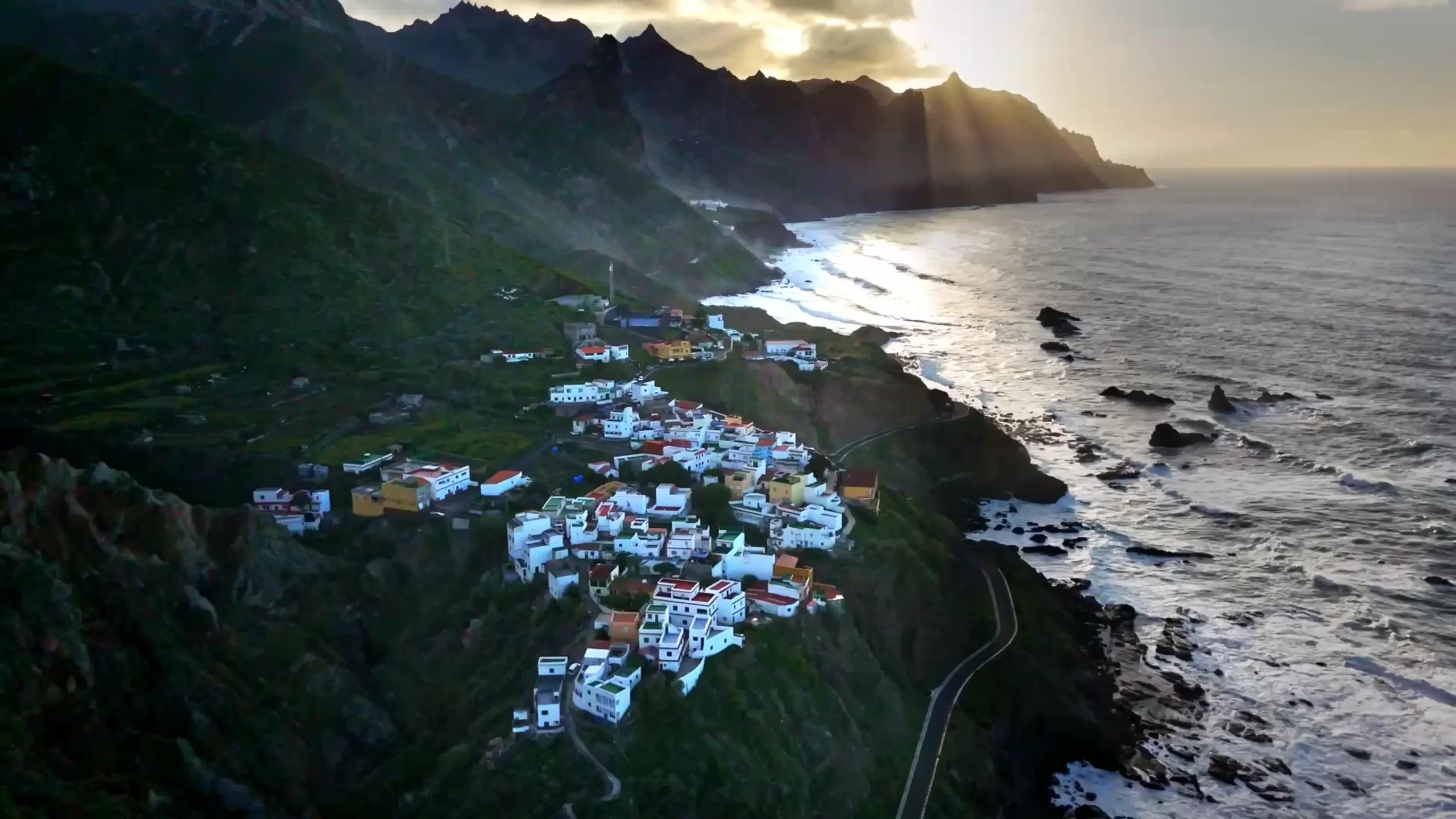 Ostrov Tenerife z dronu - ap-marketing